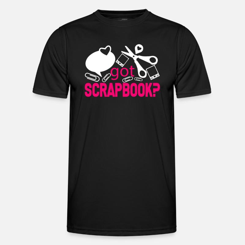 Scrapbooking Got Scrapbook - Men's Functional T-Shirt - black