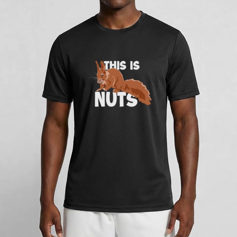 This Is Nuts Fox Squirrel Grey Squirrel Men's Functional T-Shirt