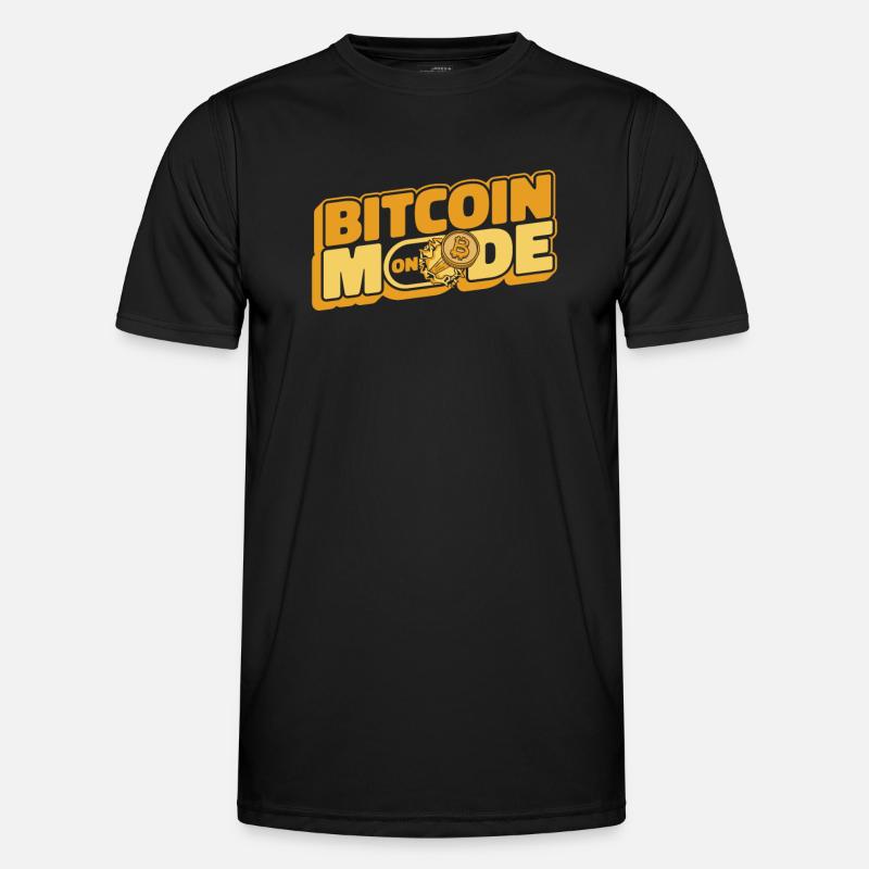 Mode Bitcoin Sur Blockchain Crypto Crypto T-shirt sport Homme