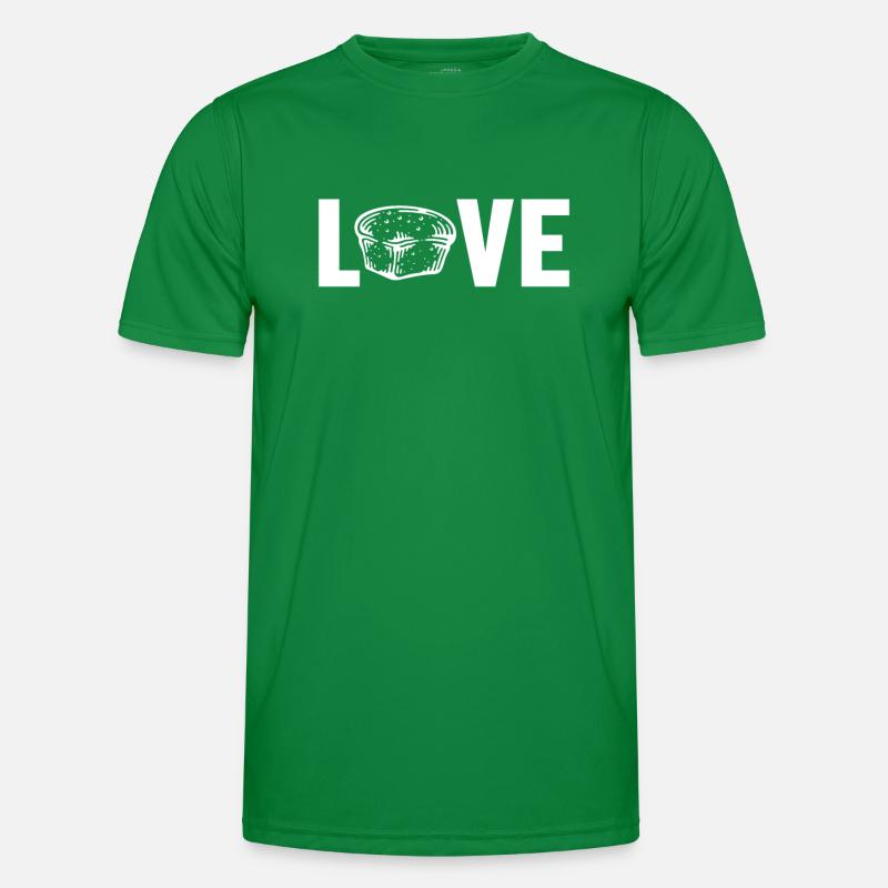 Love Bread Dough Bread Maker Bread Queen Lover Men's Functional T-Shirt