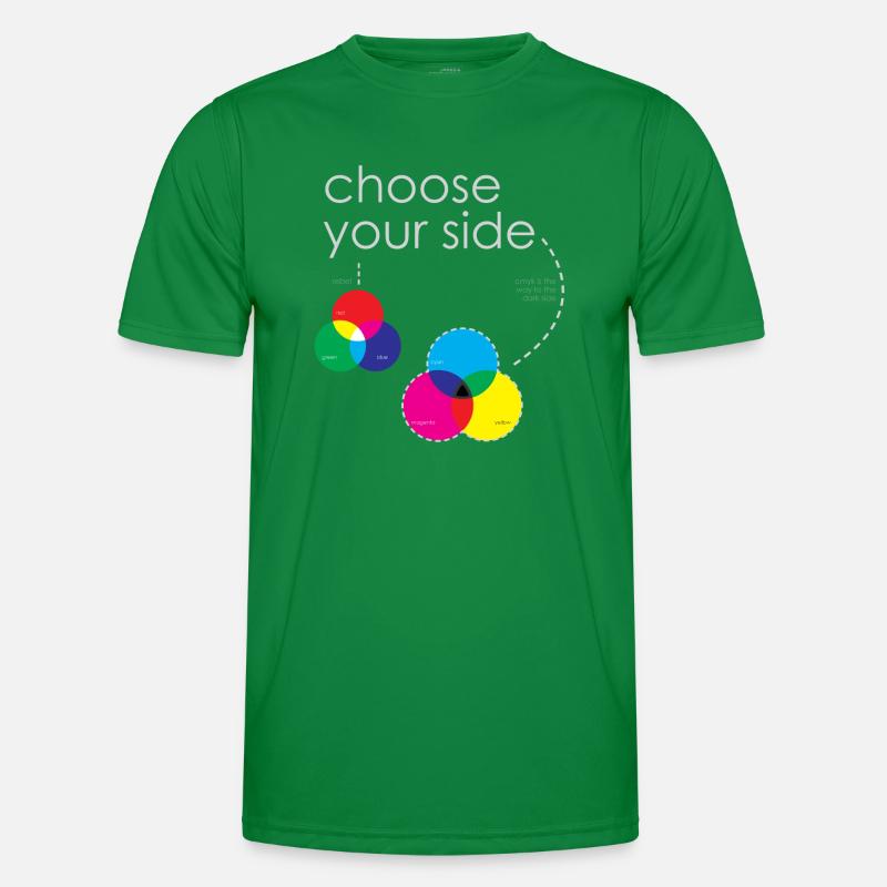 systèmes de couleur T-shirt sport Homme