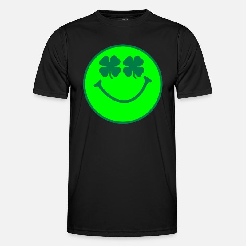 Smiley Männer Funktions-T-Shirt