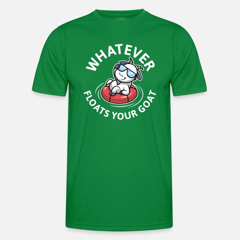 Whatever Floats Your Goat Men's Functional T-Shirt