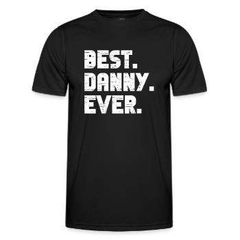 Beste Danny aller Zeiten Beliebte Geburtsnamen Danny Kostüm - Männer Funktions-T-Shirt - Schwarz - Vorne - AI Model Male 178 dark (178cm)