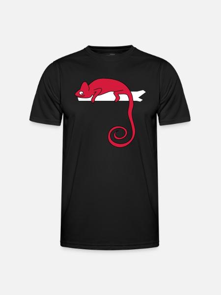 chameleon b - Men's Functional T-Shirt - black
