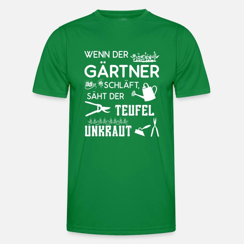 Gärtner Männer Funktions-T-Shirt