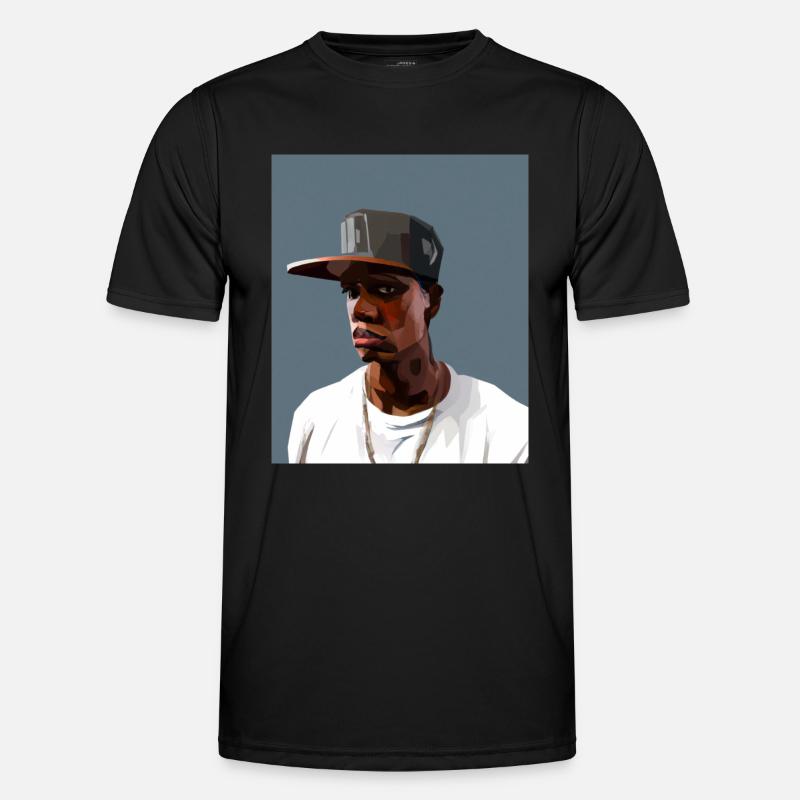 Hip Hopper Rapper Men's Functional T-Shirt