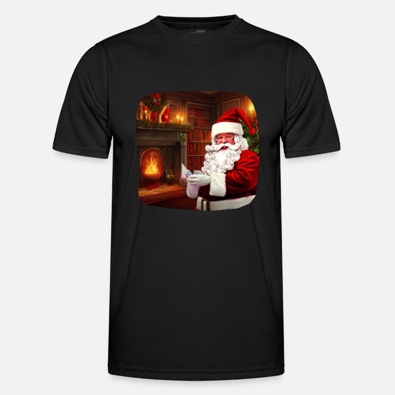 Weihnachtsmann Männer Funktions-T-Shirt