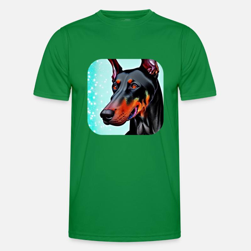 Doberman Men's Functional T-Shirt