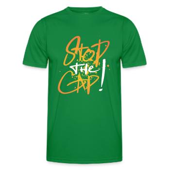 Stop The Cap ! Only One Place - Men's Functional T-Shirt - kelly green - Front - AI Model Male 178 dark (178cm)