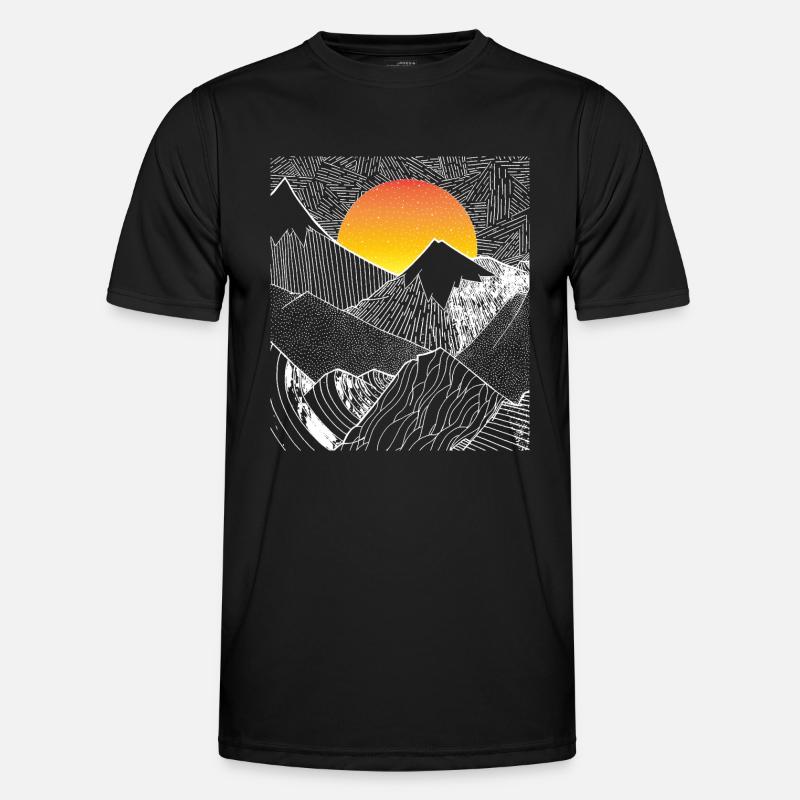 Mountain - Men's Functional T-Shirt - black