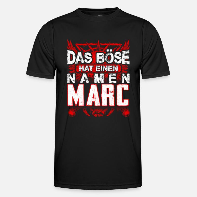 MARC - Name Männer Funktions-T-Shirt