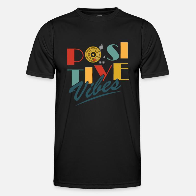 Ondes positives T-shirt sport Homme