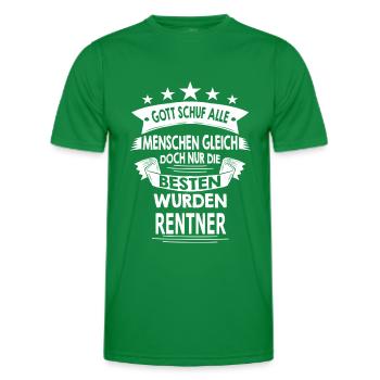 RENTNER - Männer Funktions-T-Shirt - Kelly Green - Vorne - AI Model Male 178 dark (178cm)