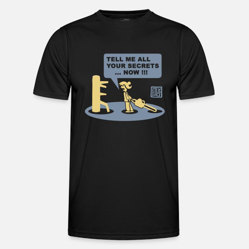 chainsawdummy Männer Funktions-T-Shirt