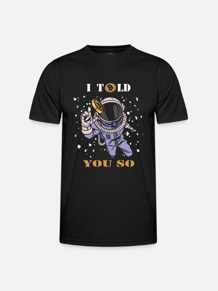Bitcoin - Men's Functional T-Shirt - black