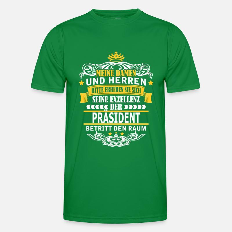 PRÄSIDENT Männer Funktions-T-Shirt