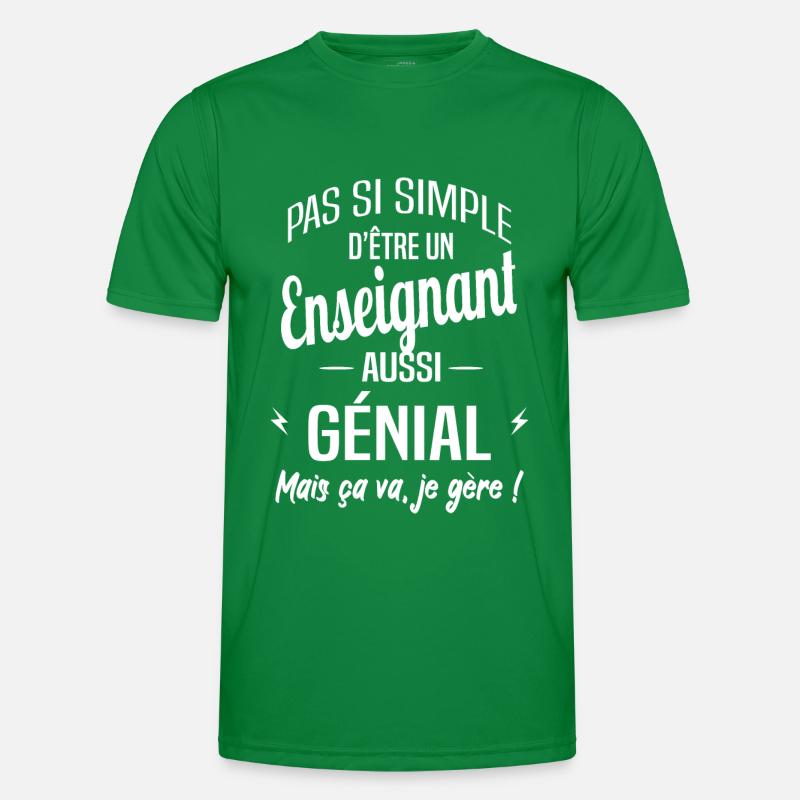 Enseignant T-shirt sport Homme