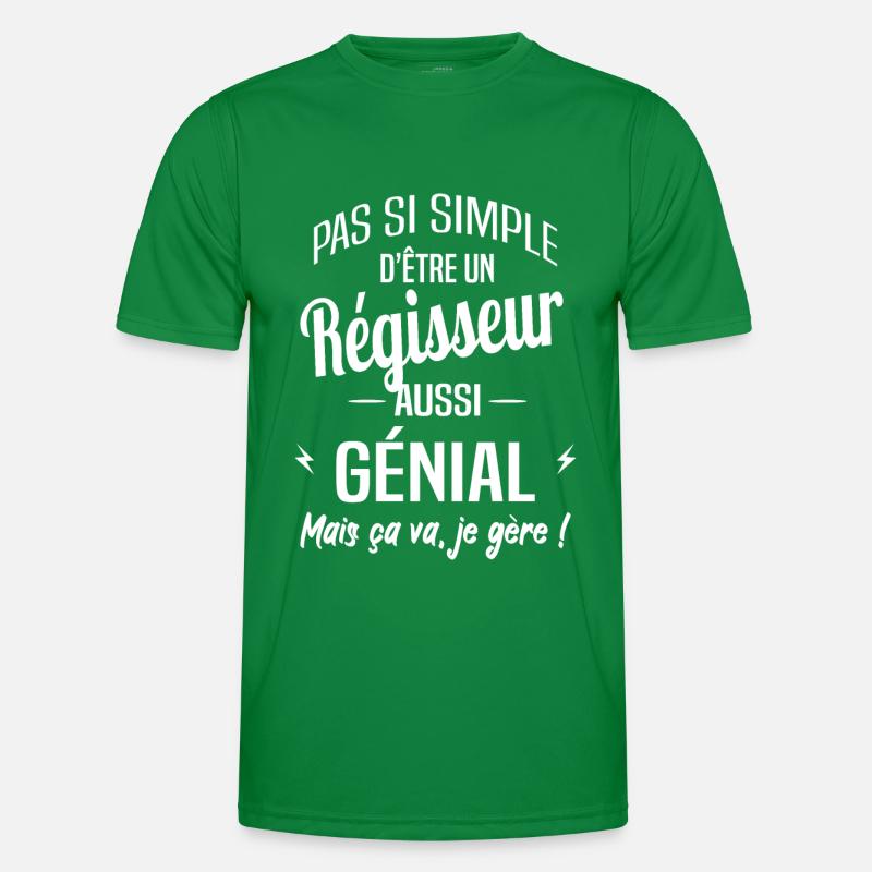 Régisseur T-shirt sport Homme