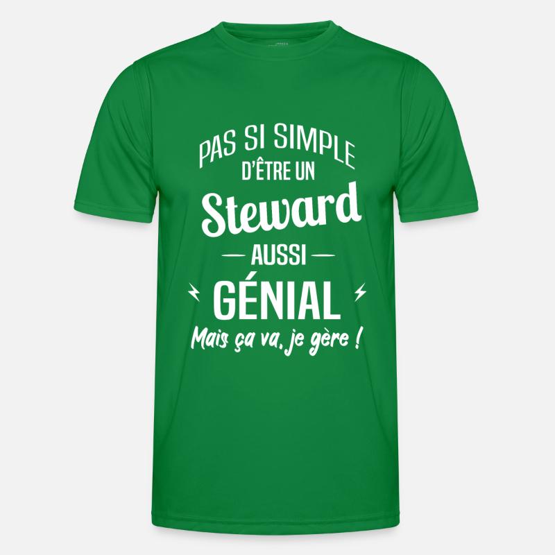 Steward T-shirt sport Homme