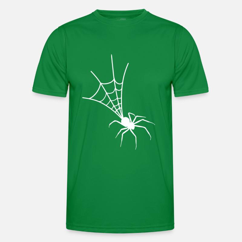 araignée T-shirt sport Homme