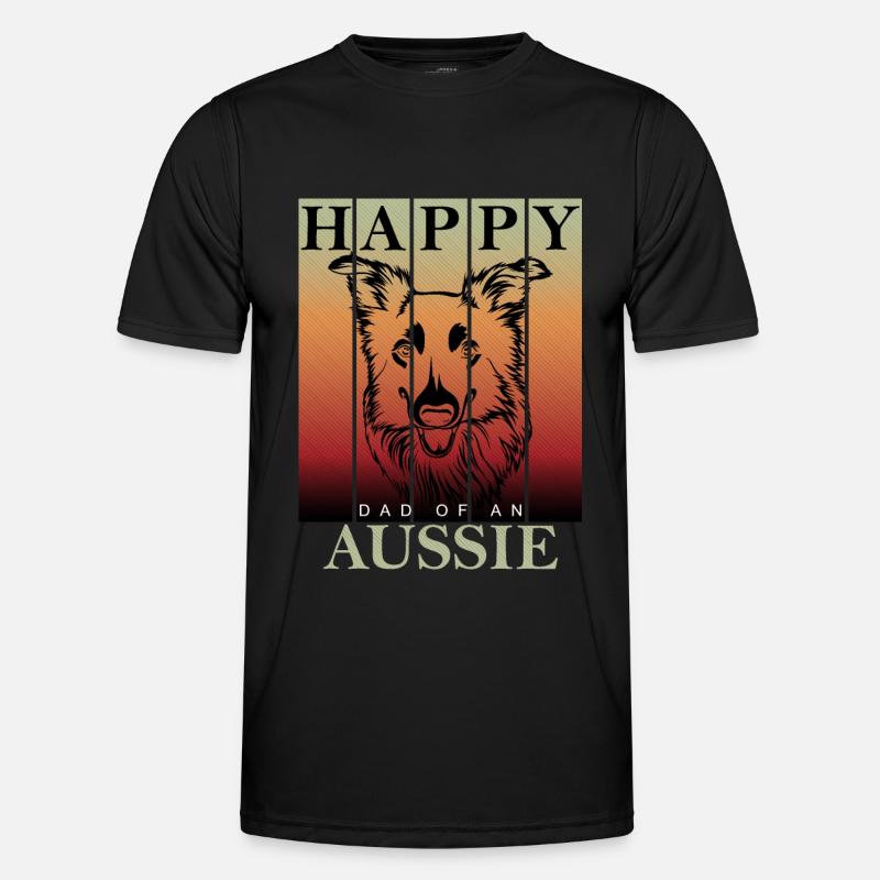 Australie Berger Aussie Papa T-shirt sport Homme