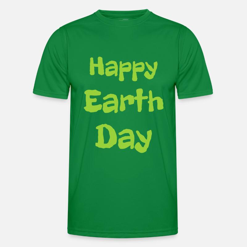Happy Earth Day Men's Functional T-Shirt