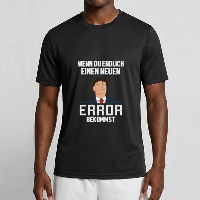 Neuen Error Bekommen Coder Engineer Software Men's Functional T-Shirt