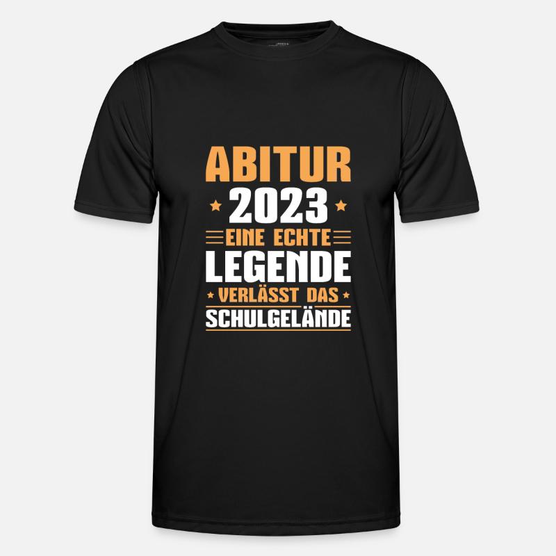 Abitur 2023 Abiturient Abschluss Männer Funktions-T-Shirt