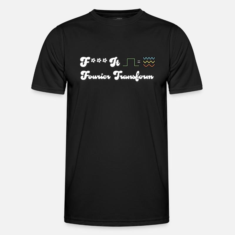 Fourier transform T-shirt sport Homme