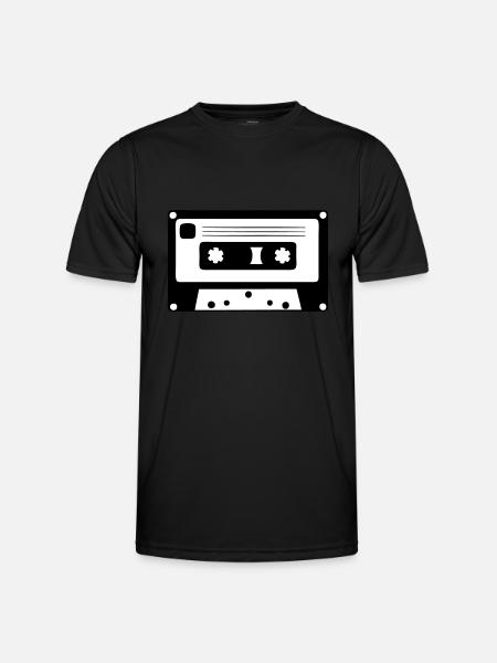 Cassette - Men's Functional T-Shirt - black
