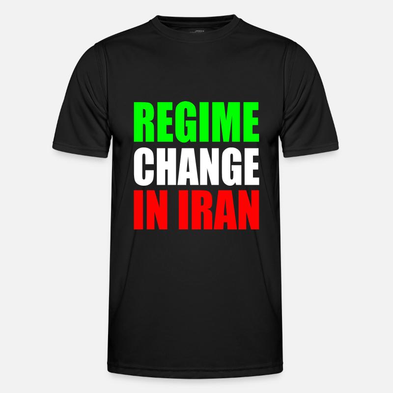 Regime change in iran Men's Functional T-Shirt