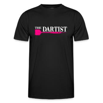 Dart Dart Dart Legend 180 - Men's Functional T-Shirt - black - Front - AI Model Male 178 dark (178cm)