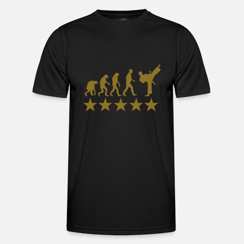 fight evolution - Men's Functional T-Shirt - black