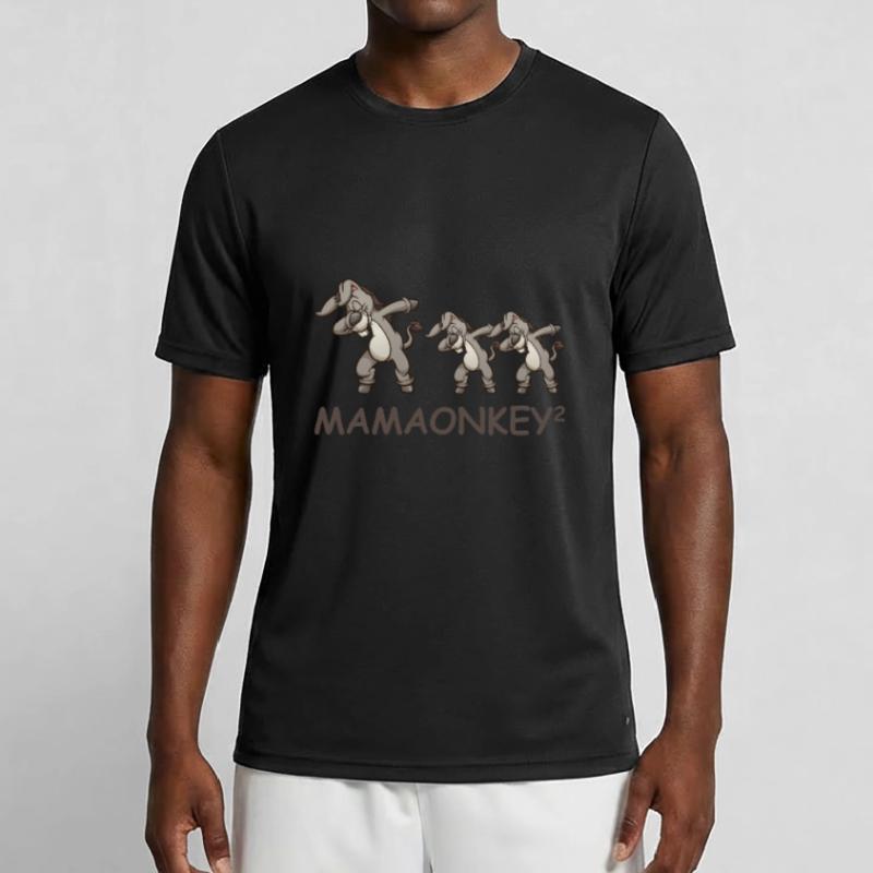 Schwanger werdene Mutter Zwillinge Esel Männer Funktions-T-Shirt