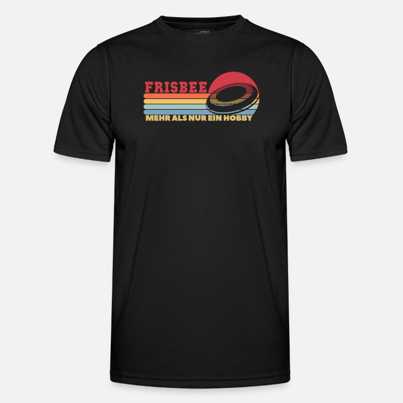 Frisbee mehr als ein Hobby Korb Scheibe Disc Männer Funktions-T-Shirt