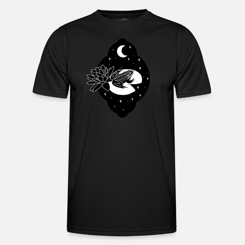 Toad, tadpole, tree frog, frog breeder, frog Men's Functional T-Shirt