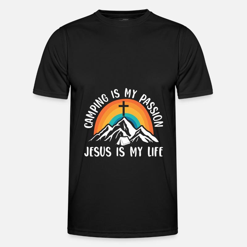 Jesus - Men's Functional T-Shirt - black