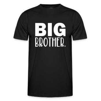 big brother - T-shirt sport Homme - noir - Devant - AI Model Male 178 dark (178cm)