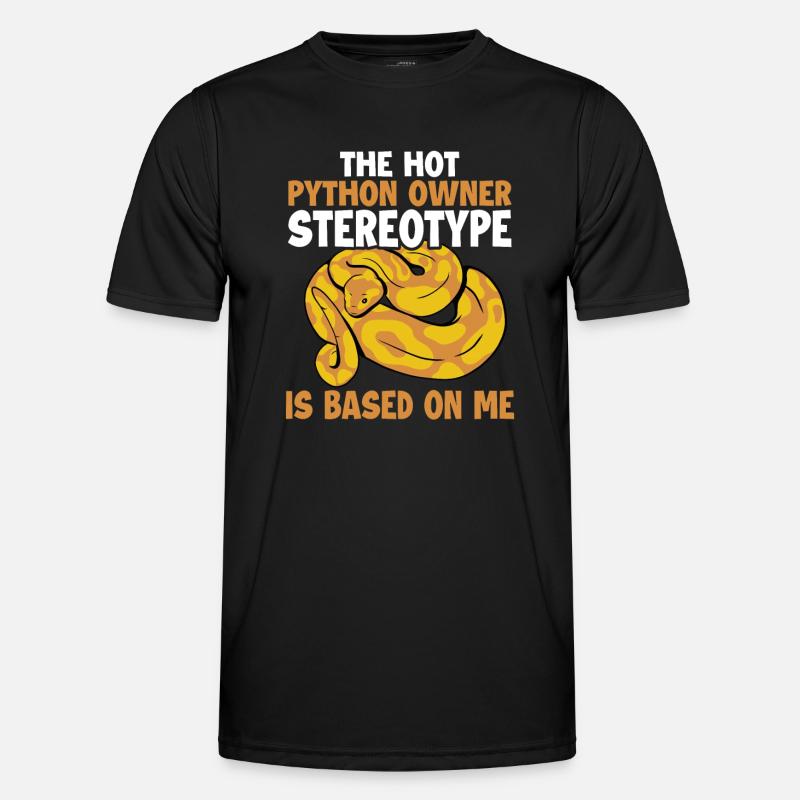 Stéréotype du propriétaire de Hot Python basé sur Me Banana T-shirt sport Homme