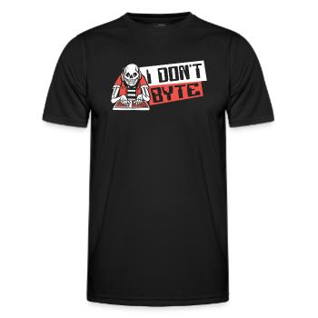 I Don't Byte Softwareingenieur Developer Coder - Männer Funktions-T-Shirt - Schwarz - Vorne - AI Model Male 178 dark (178cm)
