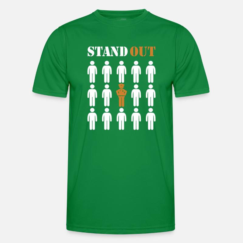 Agent de police de garde de prison Se démarquer T-shirt sport Homme