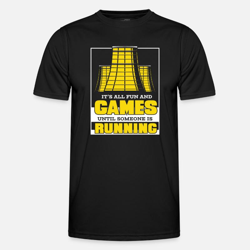 Until Someone Is Running Energy Uranium Nuclear Men's Functional T-Shirt