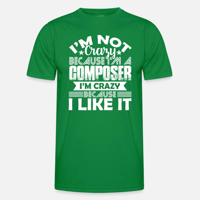 Composer Love Being A Composer Men's Functional T-Shirt