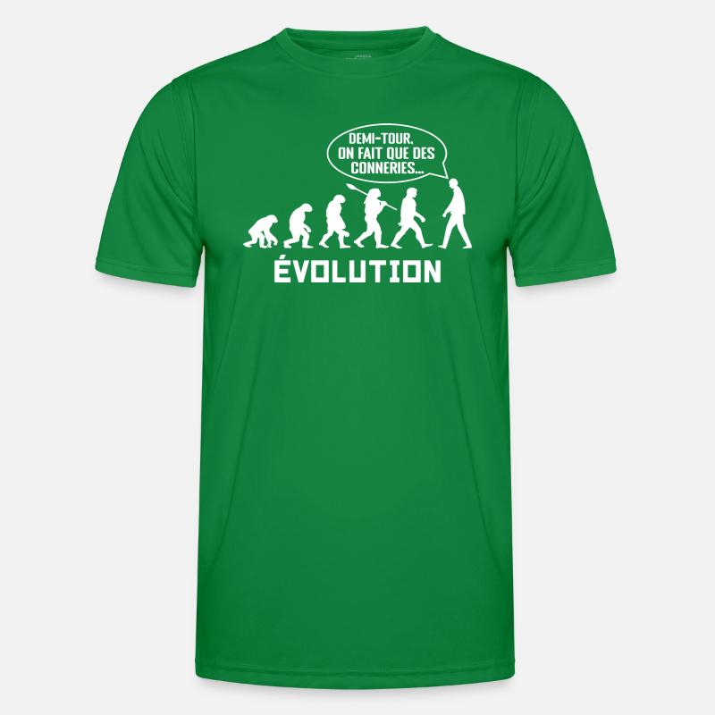 évolution T-shirt sport Homme