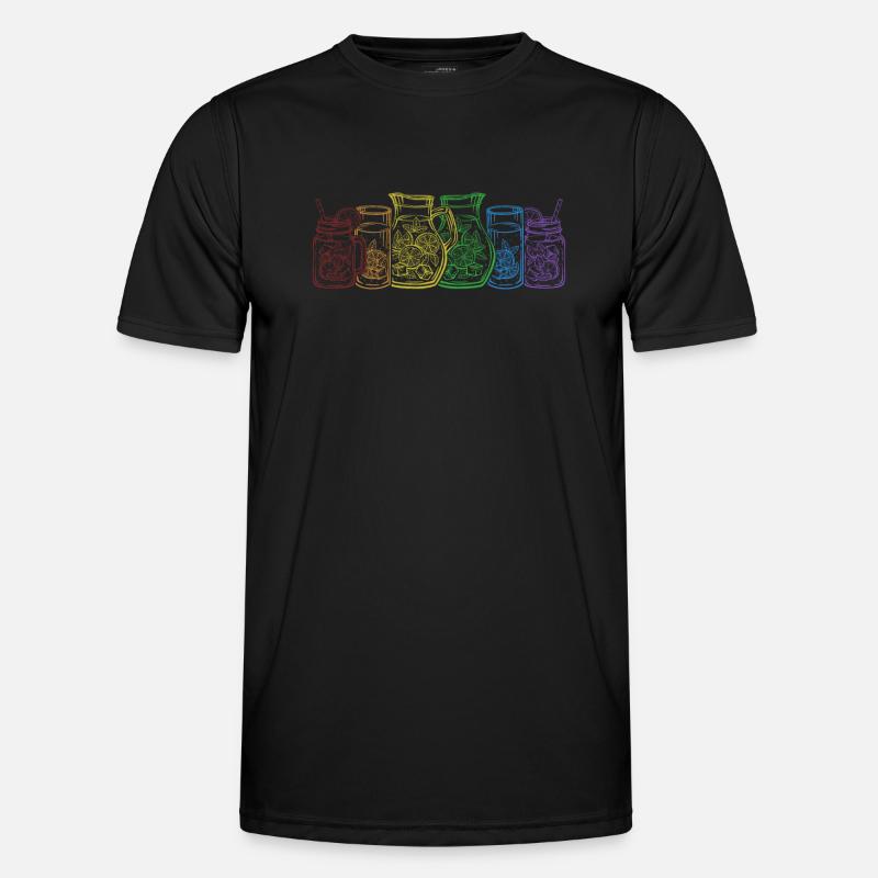 Lemonade LGBT Rainbow Limonade Limonadenboss Männer Funktions-T-Shirt