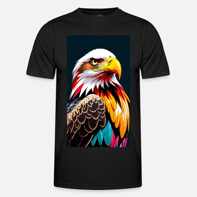 Eagle Side Männer Funktions-T-Shirt