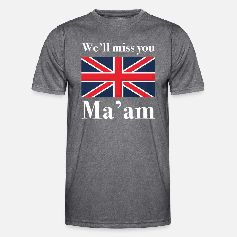 Tu vas nous manquer Madame T-shirt sport Homme