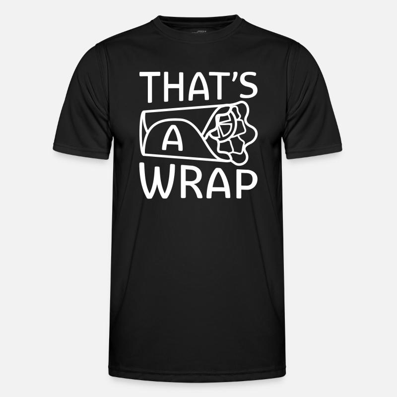 That’s A Wrap - Men's Functional T-Shirt - black