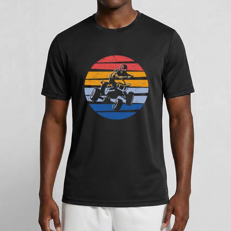 ATV Fahrer Offroad Quadfahrer Quad Männer Funktions-T-Shirt